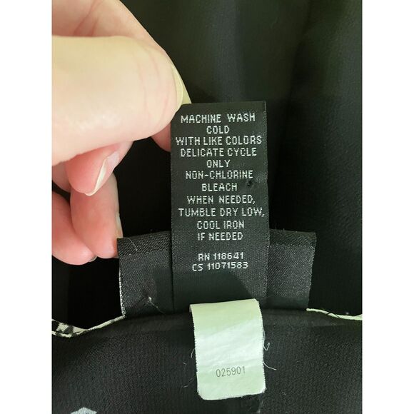 Lane Bryant floral paisley kimono sleeve sheer peplum top - Picture 4 of 6